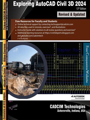 cover image of Exploring AutoCAD Civil 3D 2024